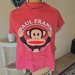 Paul Frank Red Monkey Graphic Tee